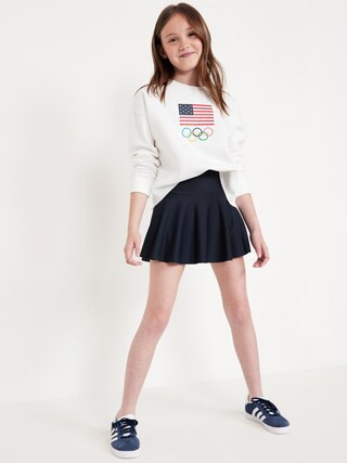 High-Waisted PowerSoft Skort for Girls | Old Navy (US)