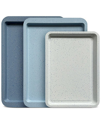 Art & Cook 3-Piece Ceramic Nonstick Cookie Sheet Set - Macy's | Macy's