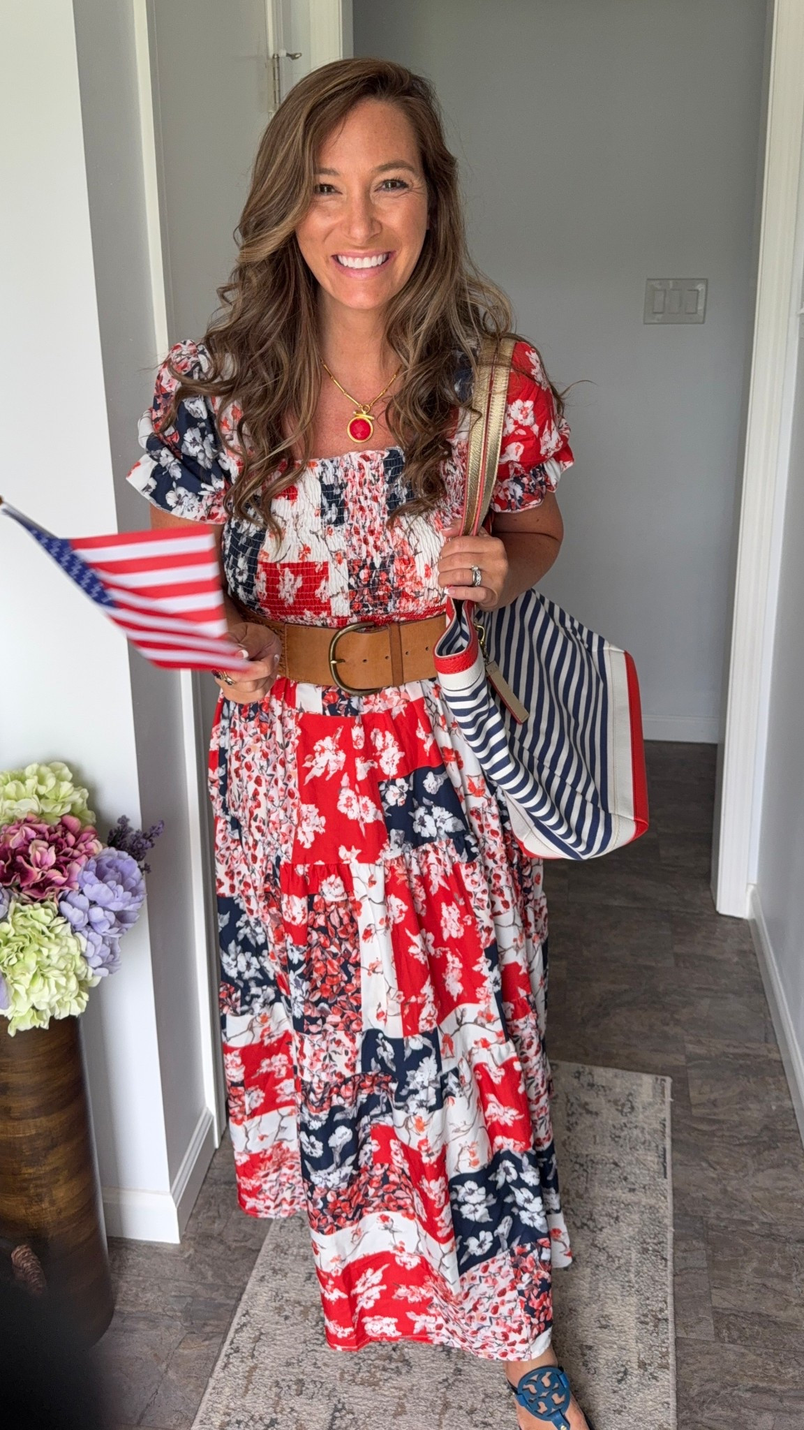 Affordable red, white and blue dress / patchwork dress / short sleeve maxi dress / patriotic party 

#LTKSeasonal #LTKFindsUnder50 #LTKStyleTip