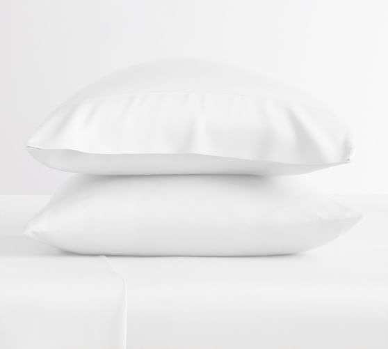 TENCEL™ Wrinkle-Resistant Pillowcases - Set of 2 | Pottery Barn (US)