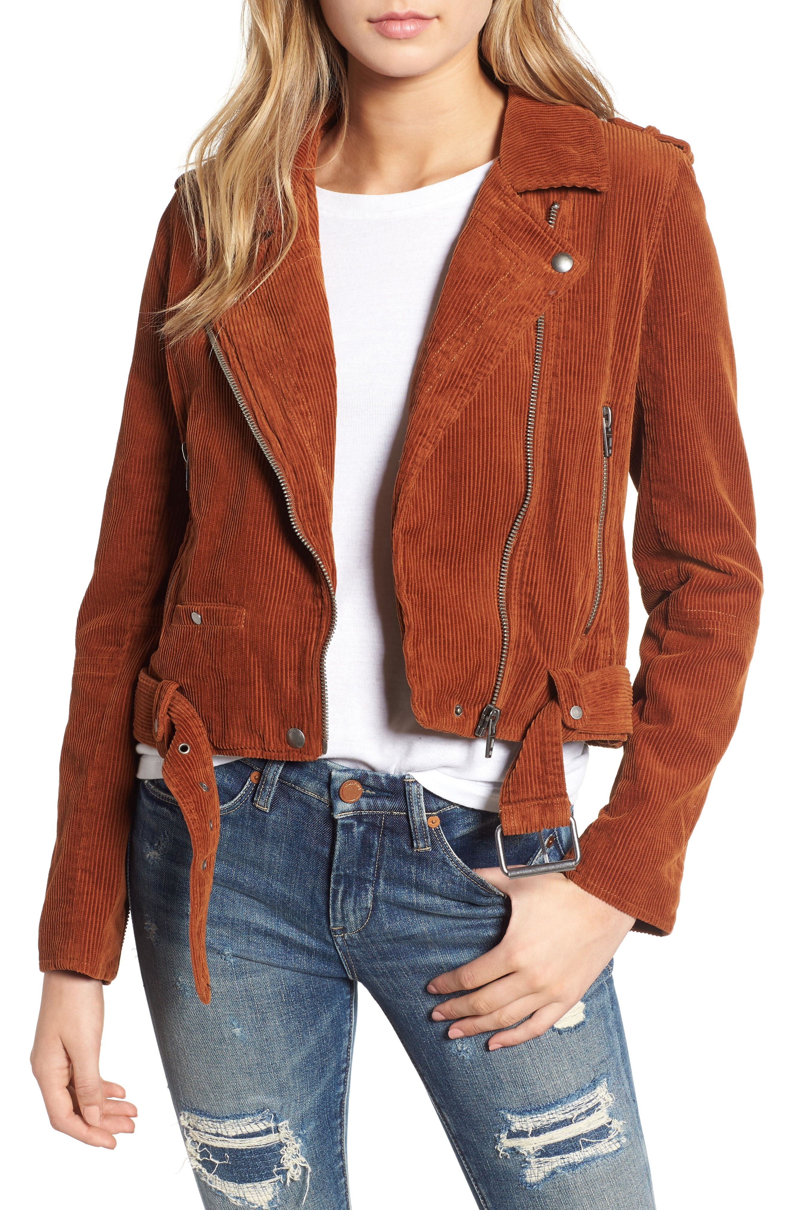 Corduroy Moto Jacket | Nordstrom