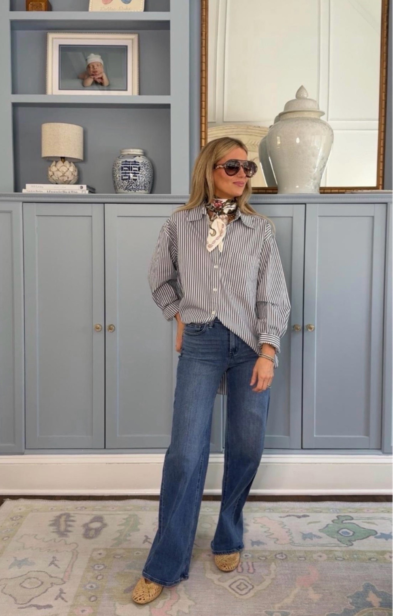 The perfect fall outfit! I reach for this button up again and again it can be styled so many ways!

#LTKootd #LTKPetite #LTKSeasonal