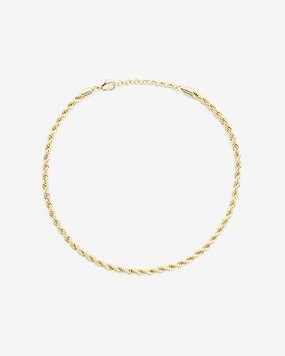 Express x Luv AJ Twisted Rope Chain Necklace | Express