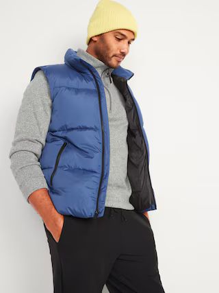 Frost-Free Water-Resistant Puffer Vest for Men | Old Navy (US)