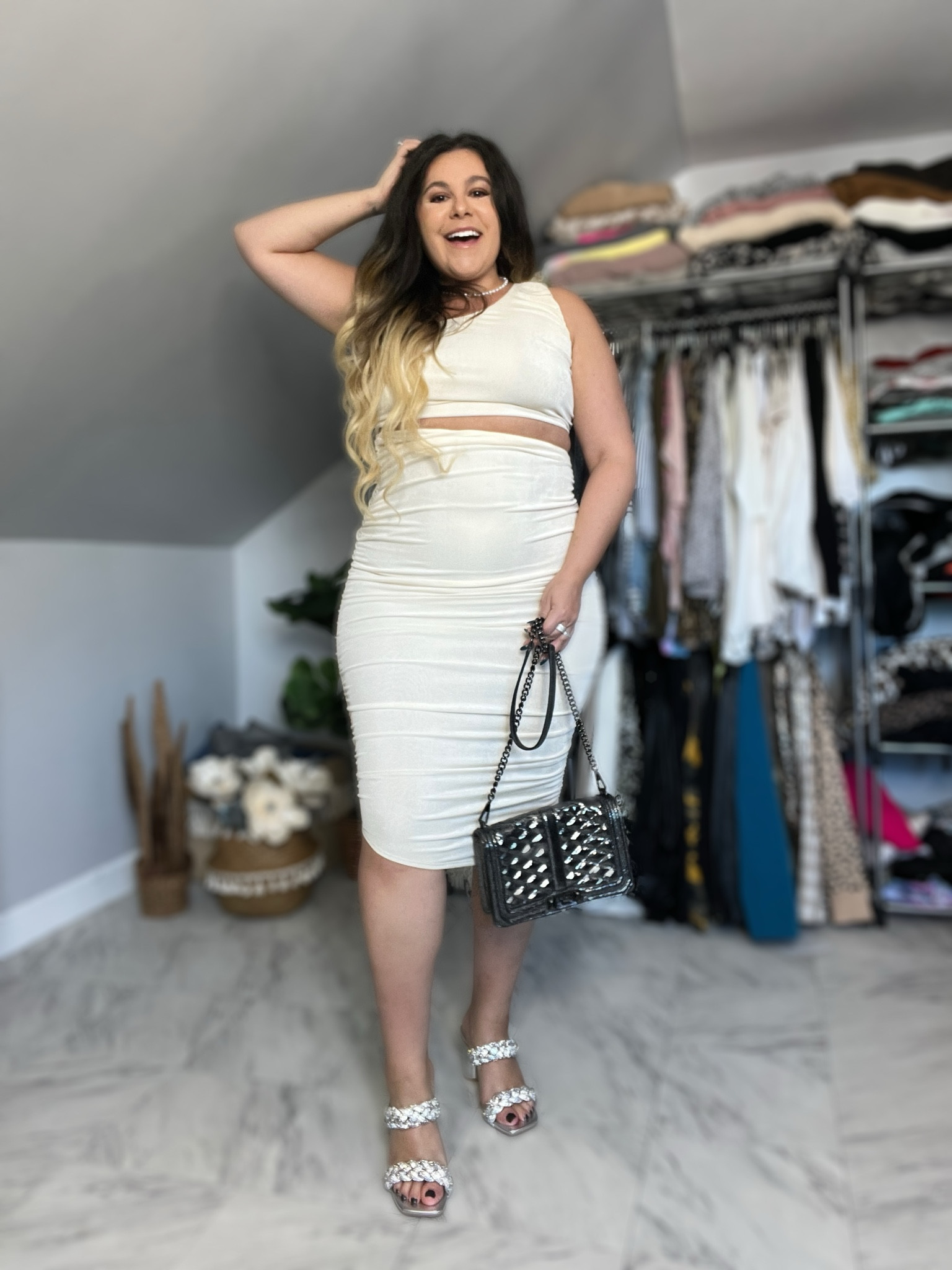 Use code PRINCESSDEB25 to save on this dress!! 

#LTKcurves #LTKunder100 #LTKHoliday