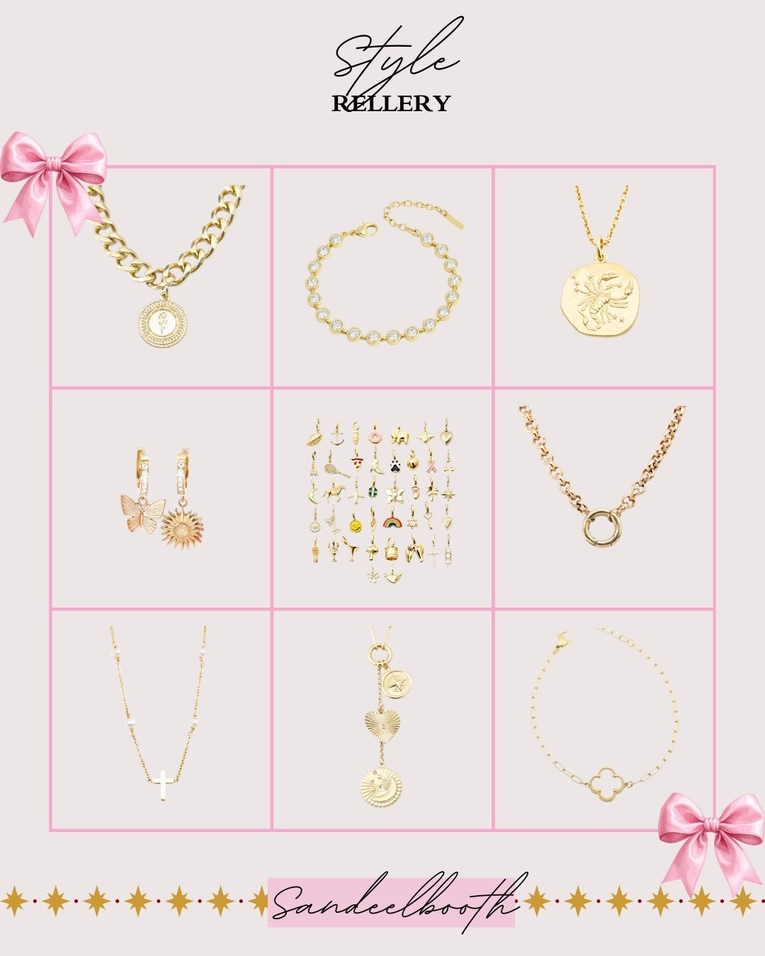 RELLERY 25% Off Black Friday Sale = jewelry gift heaven 🎁✨
Sharing the prettiest pieces:
• CZ bezel tennis bracelet
• zodiac coin pendant
• charm necklace options
• butterfly + sun huggies
• heart & coin charm drops
• everyday gold chains
• dainty cross necklace
• clover bracelet

Perfect for moms, sisters, friends, teachers — or treating yourself.

Shop the full RELLERY Black Friday jewelry roundup below ⬇️

#JewelryGifts #GoldPlatedJewelry #HolidayGiftGuide2025 #RelleryFinds #EverydayGold #LTKSaleAlert #smallbusiness #aapiowned #womanowned

#LTKWorkwear #LTKootd #LTKGiftGuide