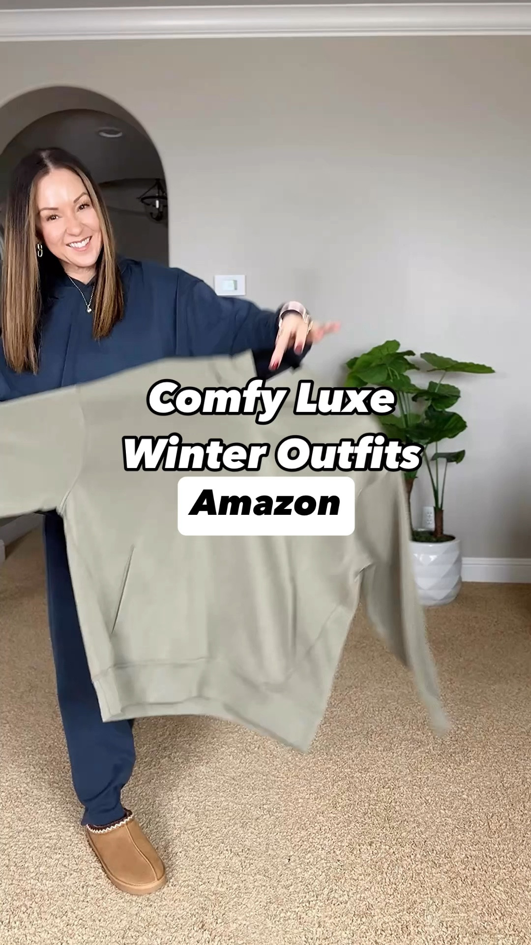 💥Sale Alert! Hoodie, pants and sneaker on sale!!
Comfy luxe soft wide leg pull on pants set with oversized hoodie with pockets. Pants come in 27", 29", 31" for reference: I'm 5'1", 109lbs wearing XS 27" in navy and dark sage. sneakers & slippers TTS, perfect for everyday around the house lounging, travel 




#LTKStyleTip #LTKOver40 #LTKSaleAlert