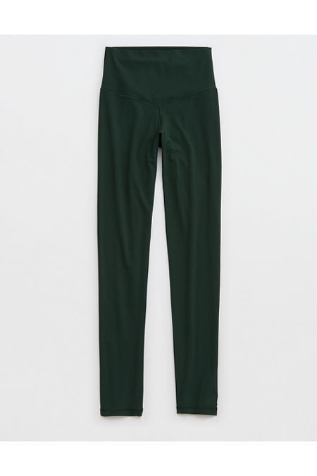 OFFLINE By Aerie Real Me XTRA High Waisted Legging Women's Mystical Green XXS | Aerie