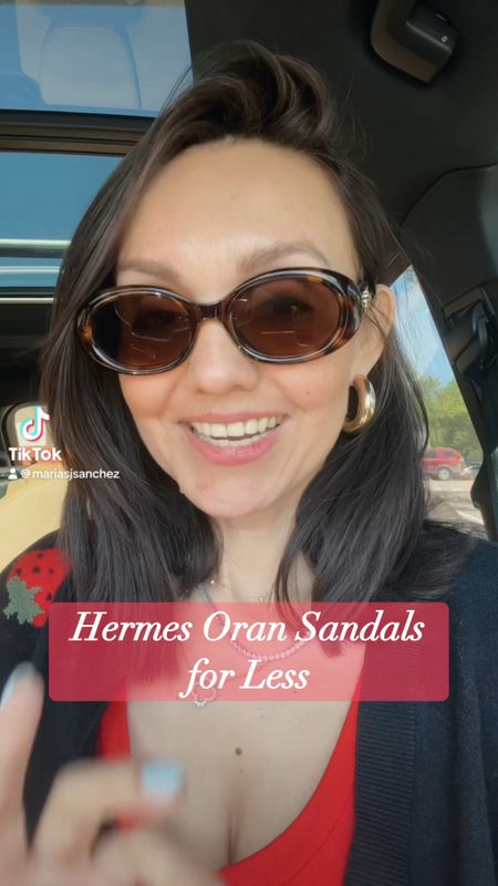 Hermes Oran Sandals for less. Several color ways to choose from, they run true to size. 

#LTKfindsunder50