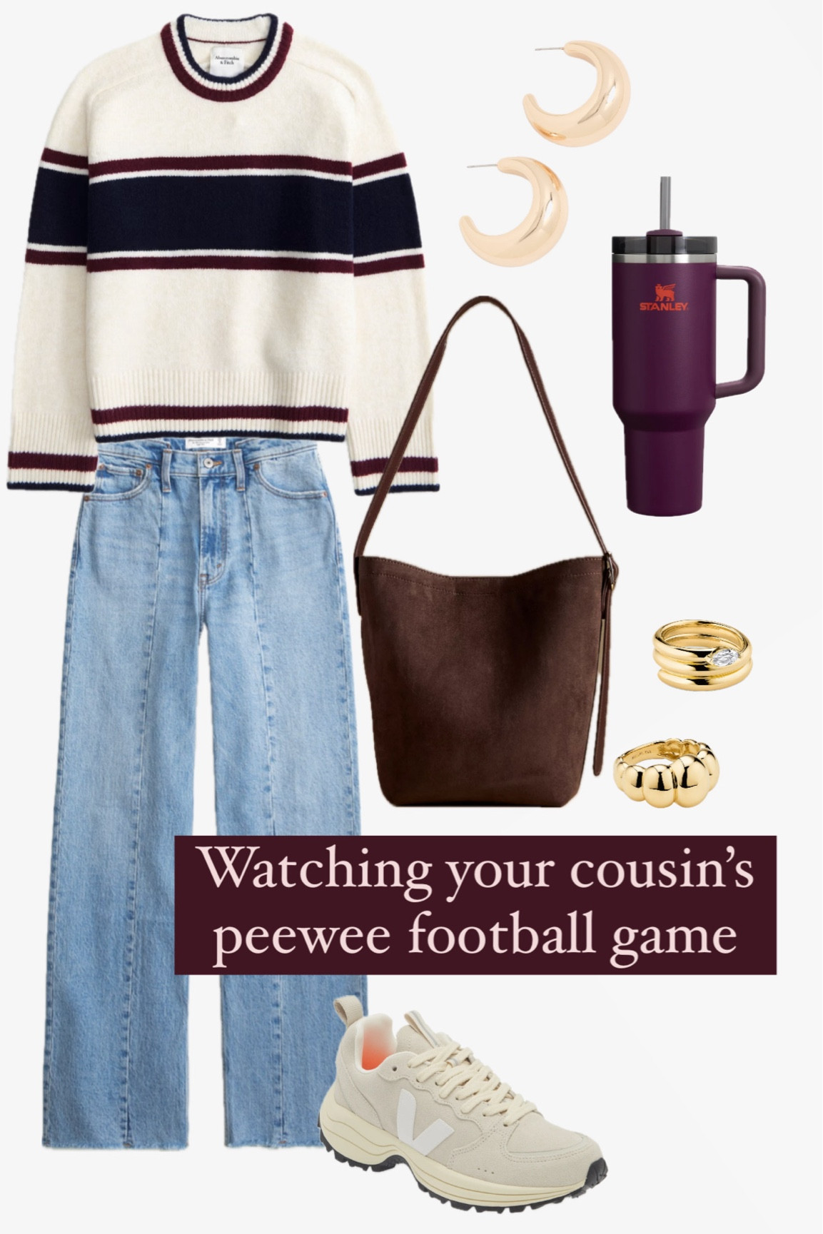 Be the cool aunt at your nephews football game!! A comfy cozy vibe 

Thanksgiving outfits, Abercrombie outfit, chill outfit, womens style, 90s stylee

#LTKStyleTip #LTKHoliday #LTKSeasonal