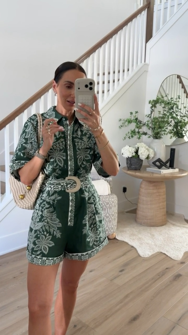 Farm Rio romper 40% off.

vacation outfit, chic romper, summer elavated outfit, farm rio sale, annabrstyle

#LTKOver40 #LTKSaleAlert