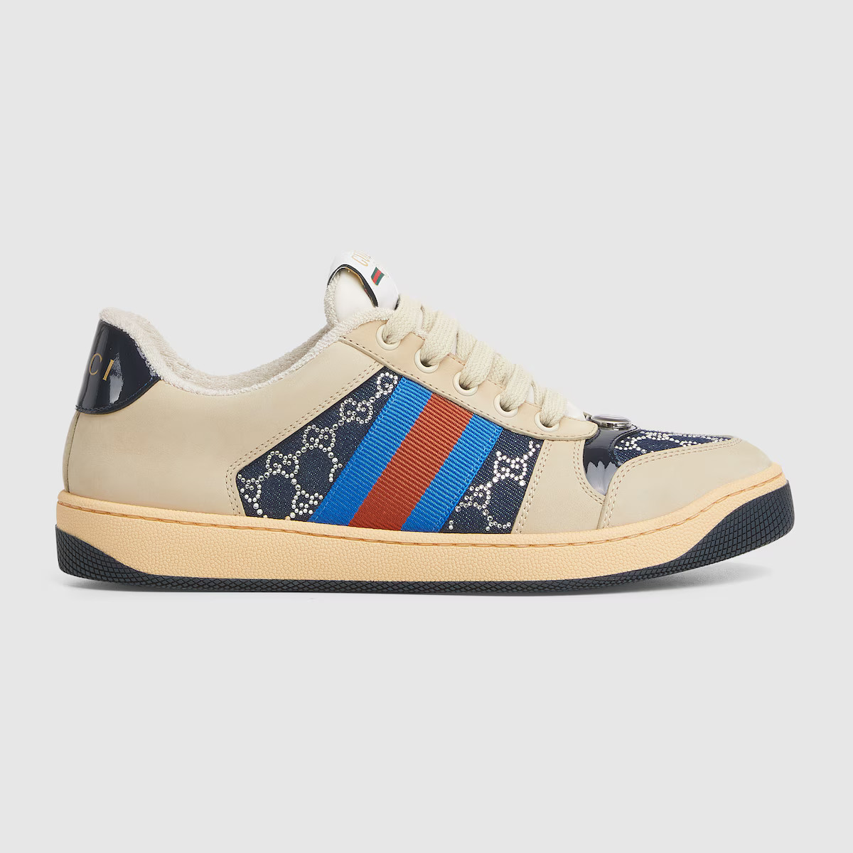 Gucci - Women's GG crystal Screener sneaker | Gucci (US)