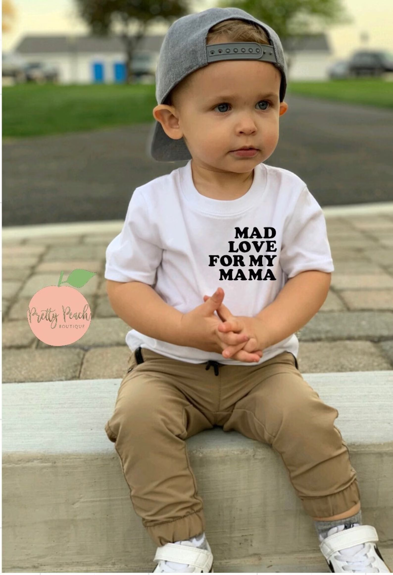 Mad Love for My Mama Toddler Boy Tee 2t-4t - Etsy | Etsy (US)