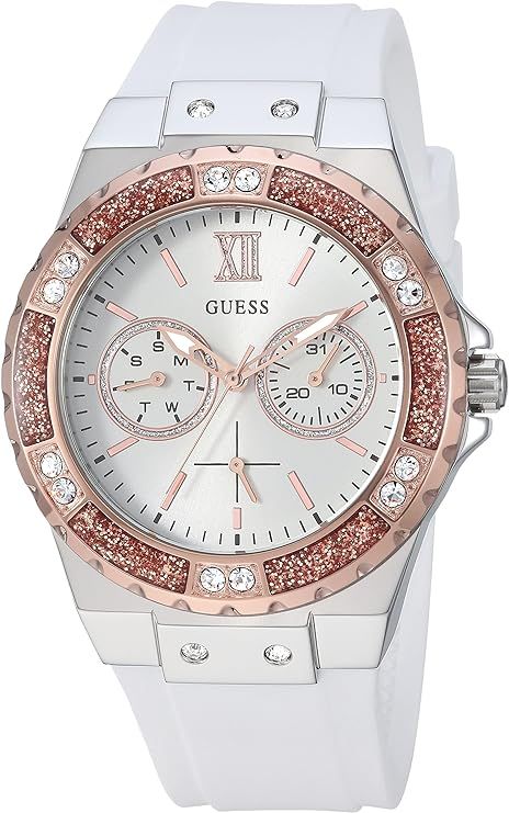 GUESS 39MM Crystal Silicone Watch | Amazon (US)