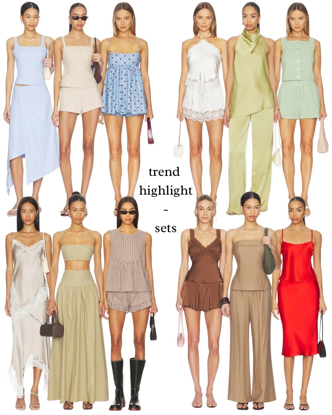 trend highlight - sets

matching top & bottoms make for an easy throw-on outfit for any occasion 

#LTKootd #LTKSaleAlert #LTKgrwm