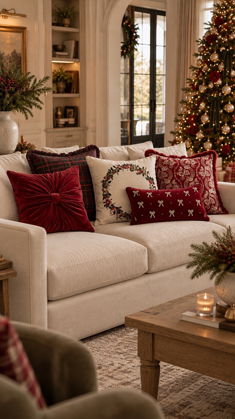 New Christmas throw pillows at target 💕

#LTKHome #LTKSeasonal