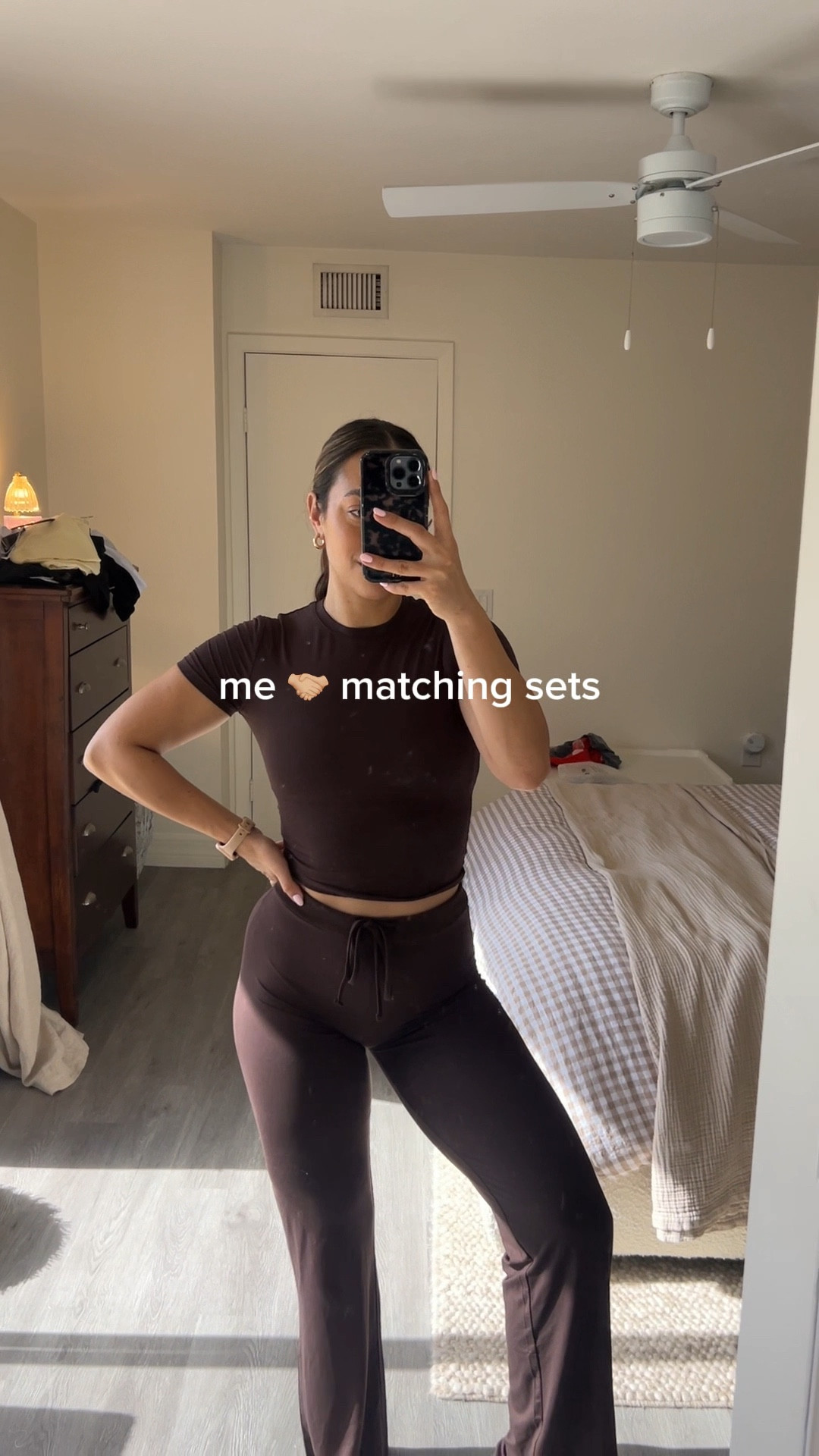 My chocolate brown outfit obsession isn’t ending anytime soon. I have two of these cozy matching loungesets from Amazon and they are the perfect weekend errands outfit

Wearing size small. The pants run a big long - I’m 5’5”

Matching sets from Amazon, Amazon loungewear, skims look alike matching set, fall outfits Amazon 

#LTKFindsUnder50 #LTKFitness #LTKActive