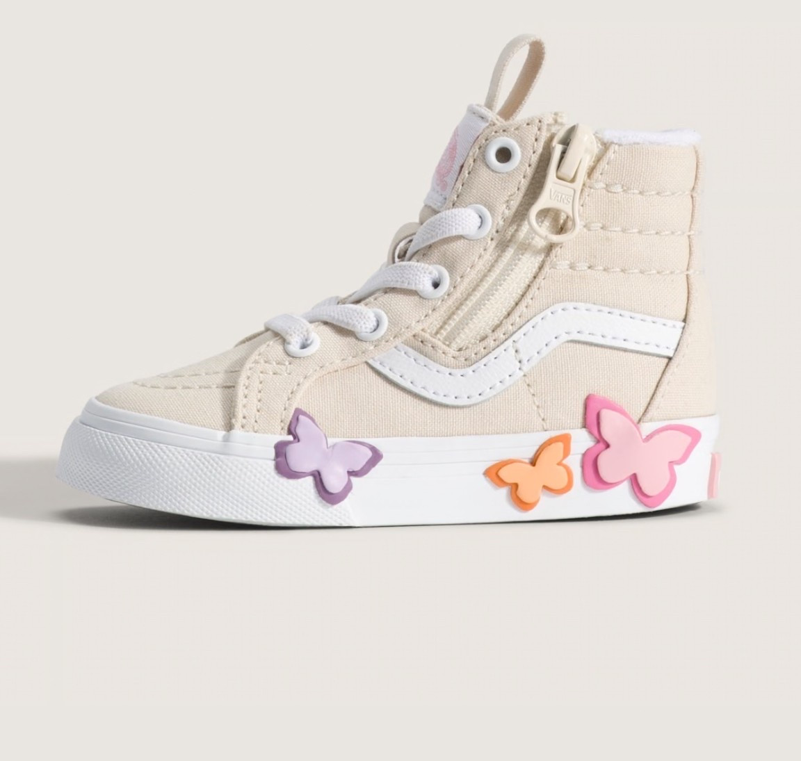 ￼￼ I couldn’t pass up these adorable sneakers because she loves  butterflies 🩷🩵💙❤️🦋