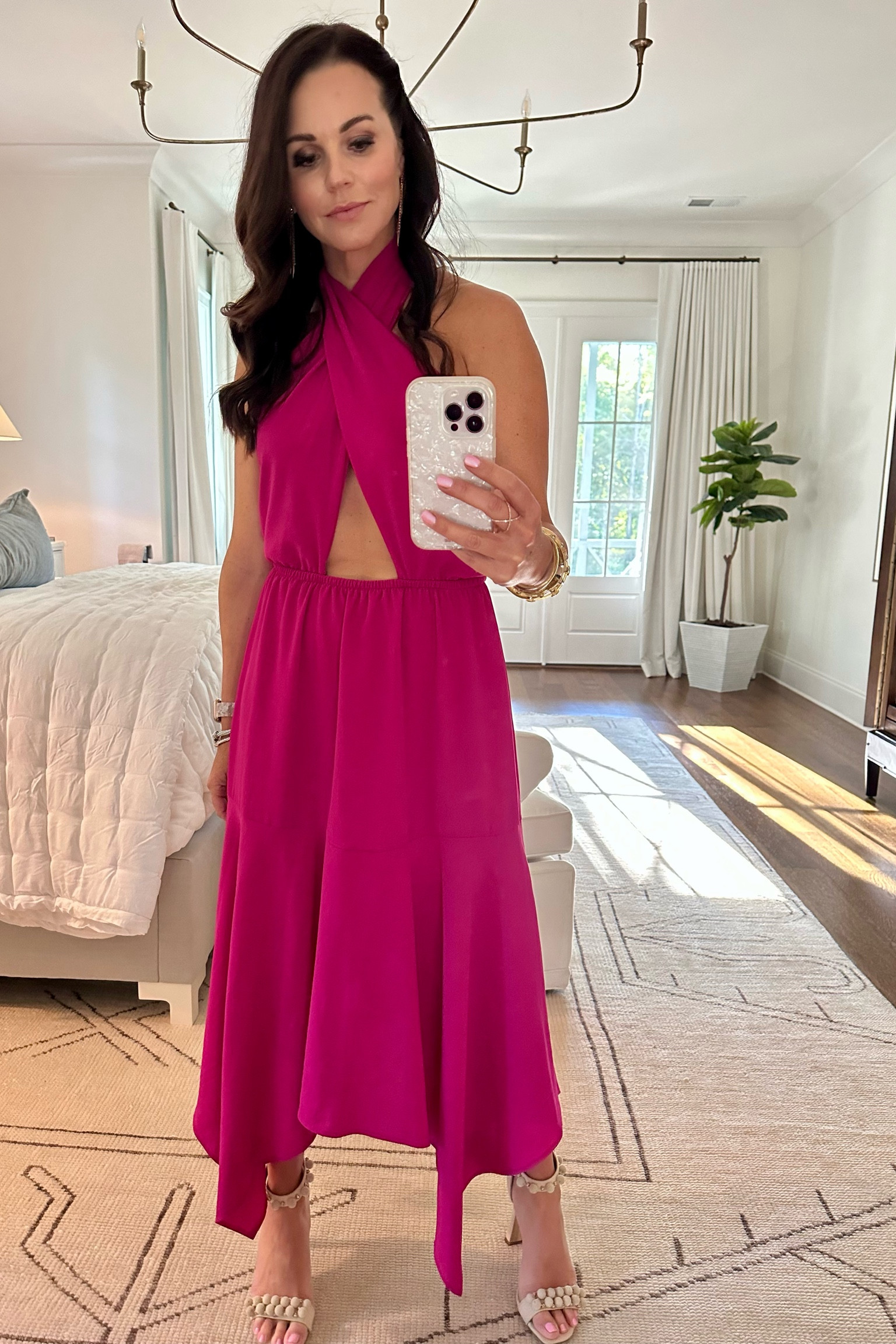 Perfect #weddingguest look, dinner party or summer party! I wore this for my 20 year class reunion and decided to pull off this beauty again! @vicidolls 
#summersale #affordablefashion

#LTKstyletip #LTKparties #LTKwedding