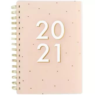 2021 Planner 8.5" x 5.875" Poly WB Pink - Sugar Paper™ | Target