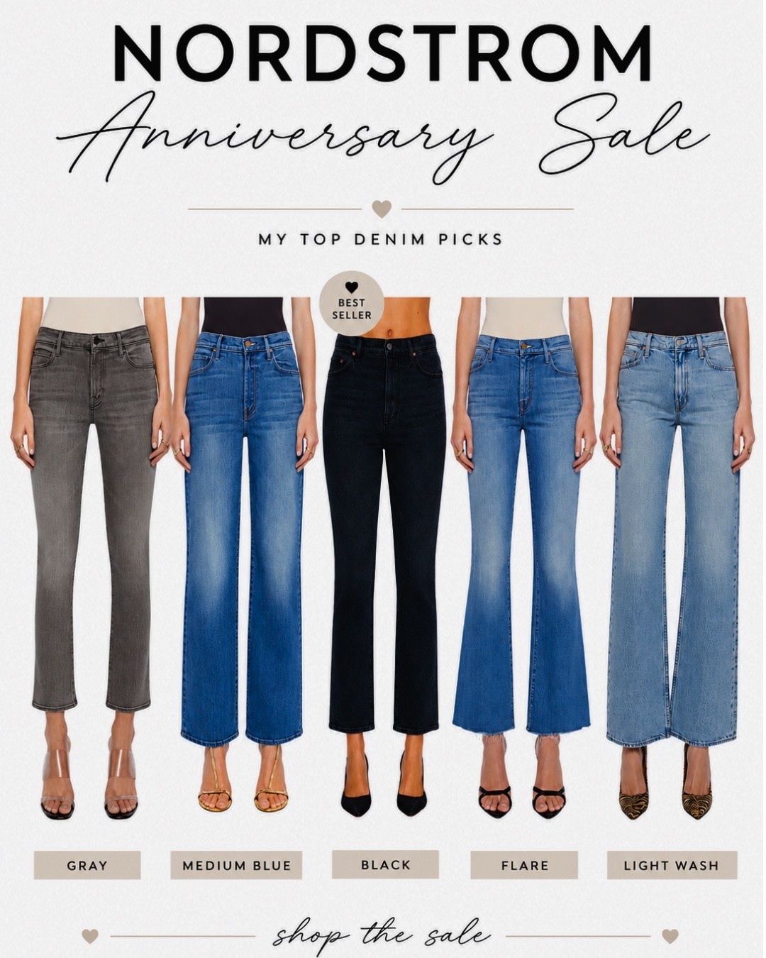 Shop my top denim picks from the Nordstrom Anniversary Sale before they sell out!  🛍️👖
#LTKNordstrom

#LTKSaleAlert #LTKootd
