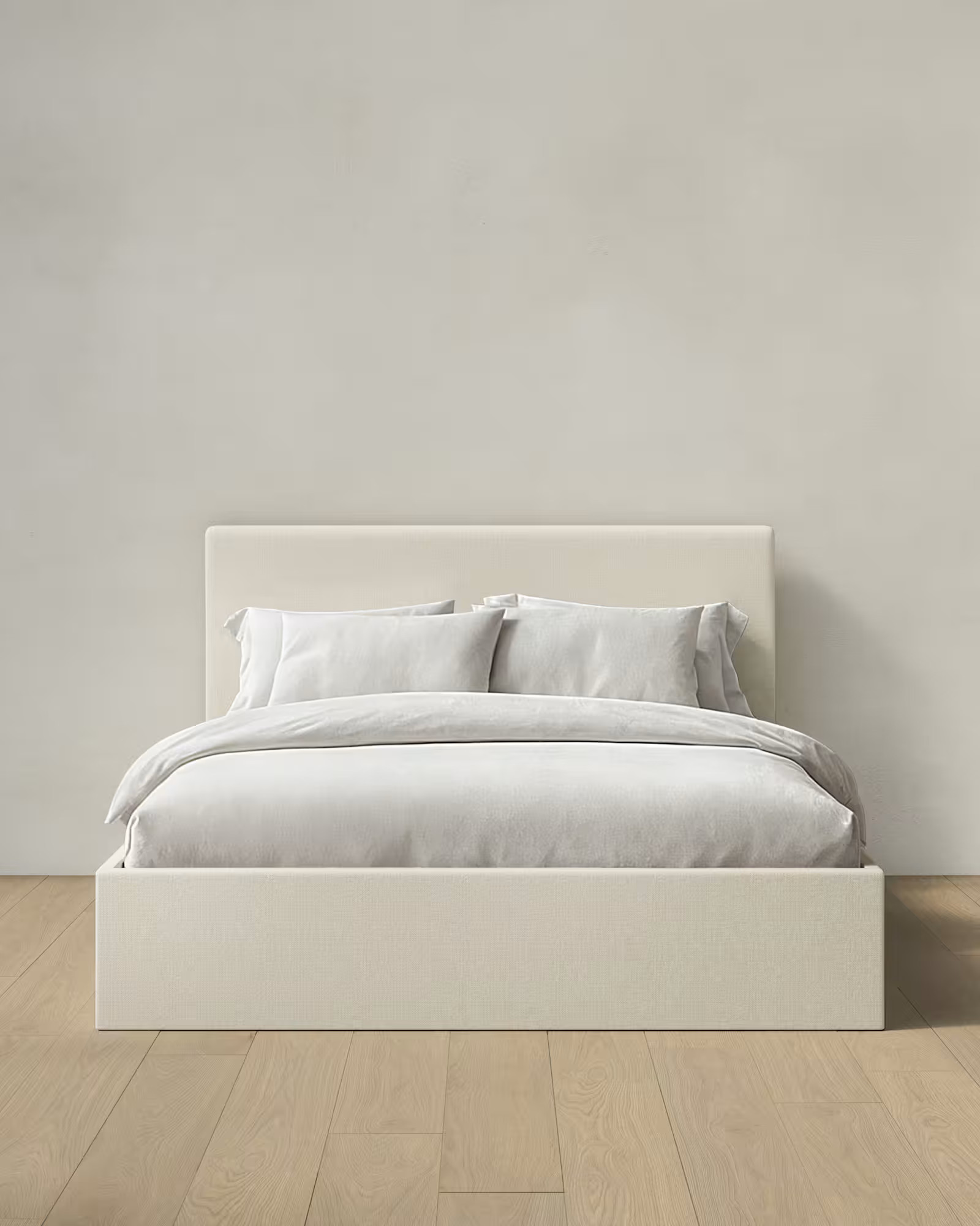 100% Linen Square Bed | Quince