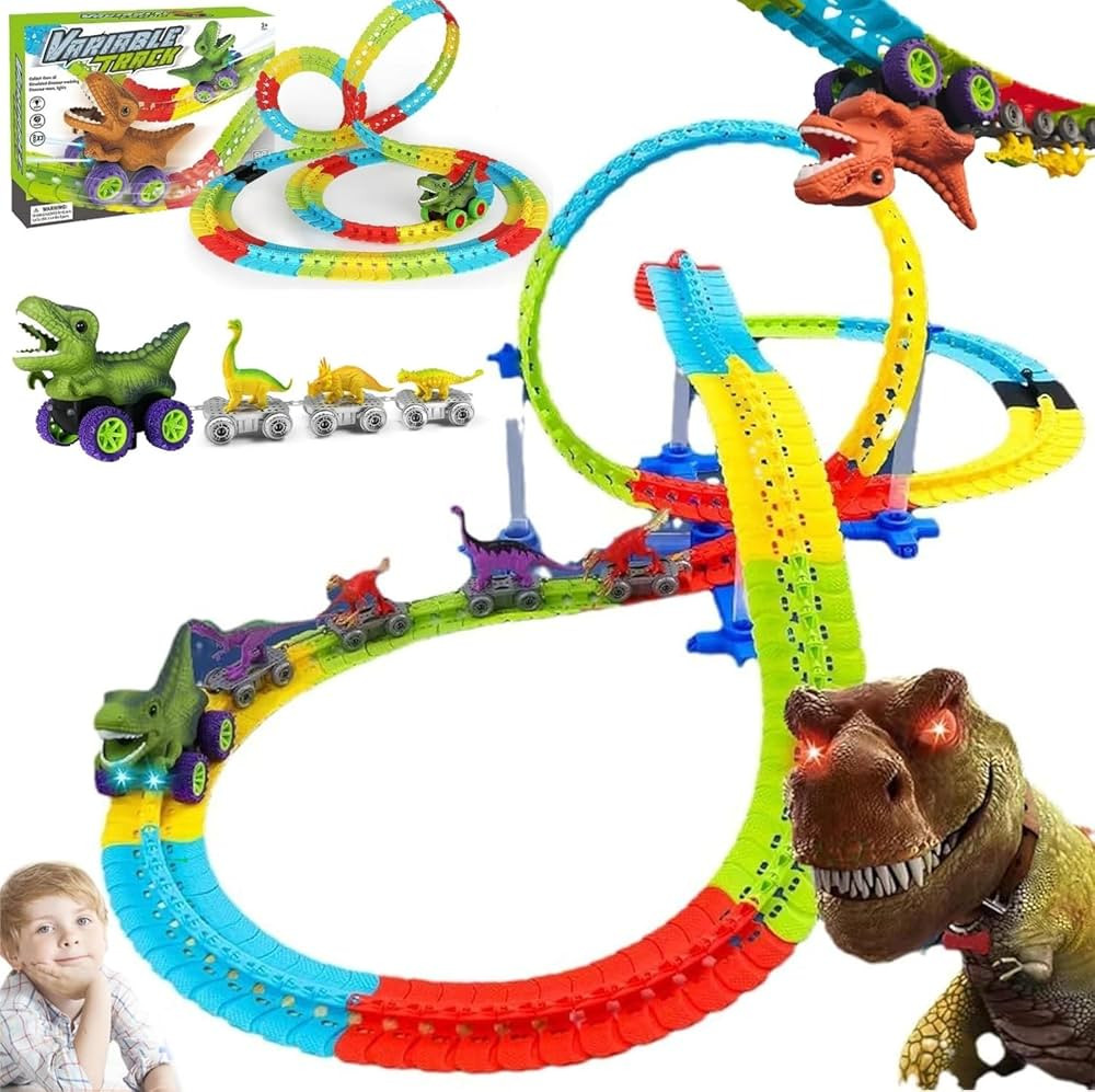Anti-Gravity Dinosaur Car,2024 New Crazy Ride Anti Gravity Car Track,2024 Best 360° Electric Cli... | Amazon (US)