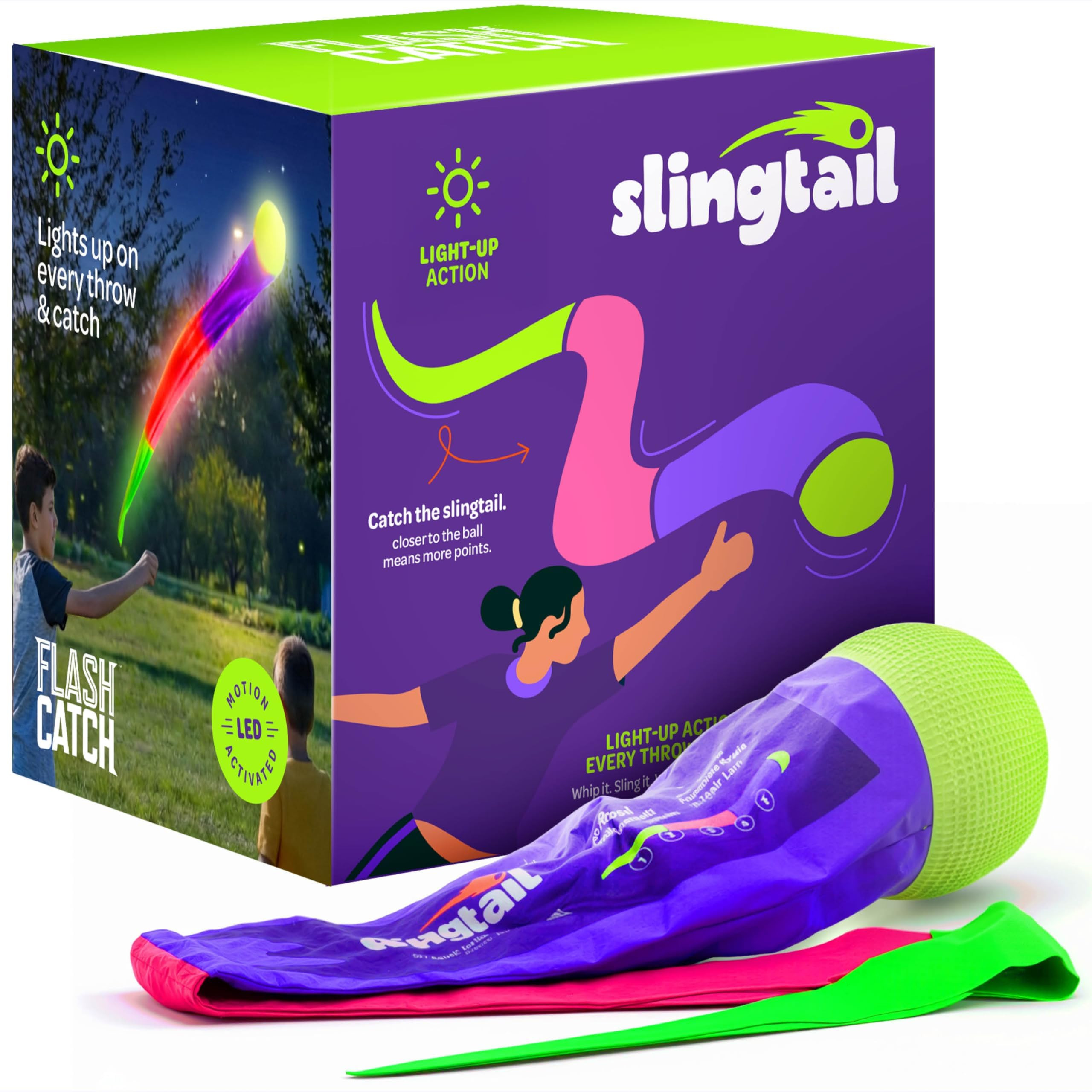 Light-up Slingtail Ball Toy - Easter Basket Stuffers for Teens - Toys for Boys Ages 8 9 10 11 12 ... | Amazon (US)