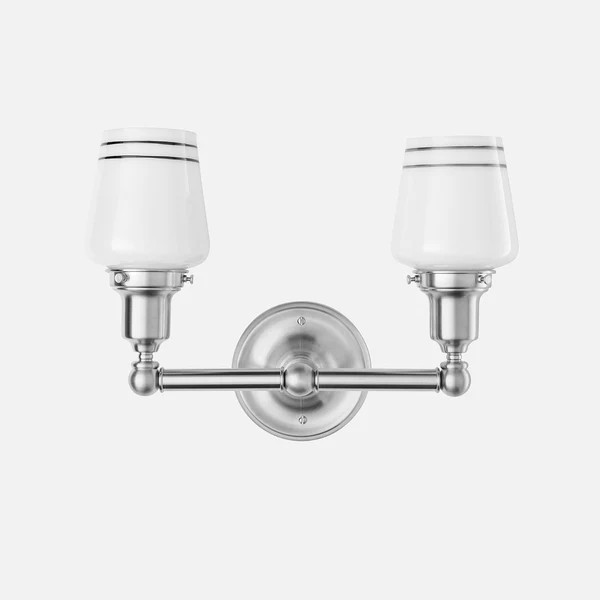 Irvine Double Sconce 2.25" | Schoolhouse