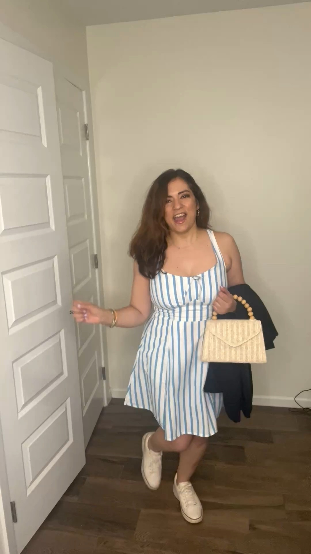 This fit and flare is a great spring dress that can transition from work to weekend it’s 50% off until Monday wearing a size small 



#LTKSaleAlert