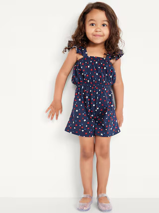 Printed Sleeveless Romper for Toddler Girls | Old Navy (US)