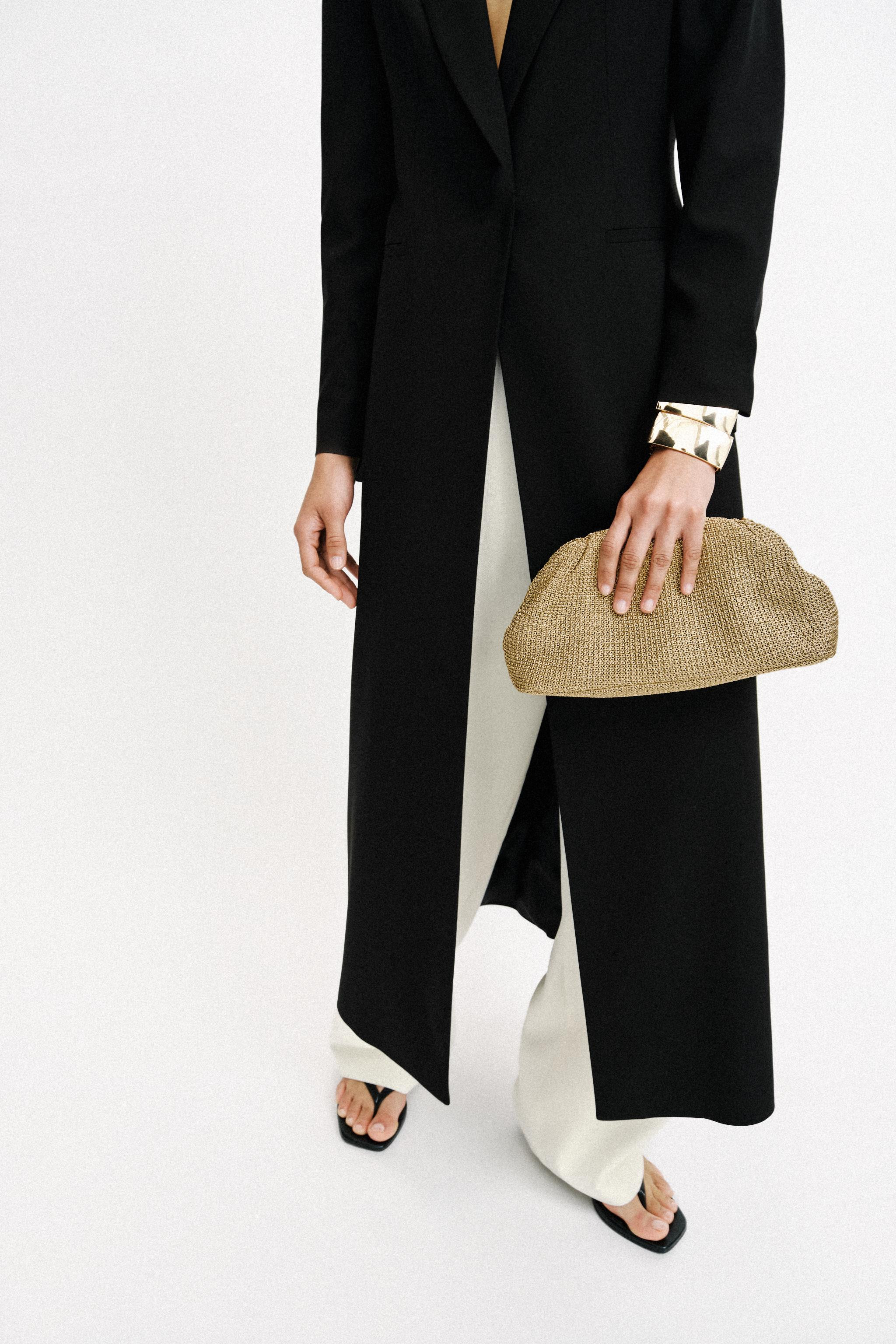 WOVEN CLUTCH BAG | Zara US