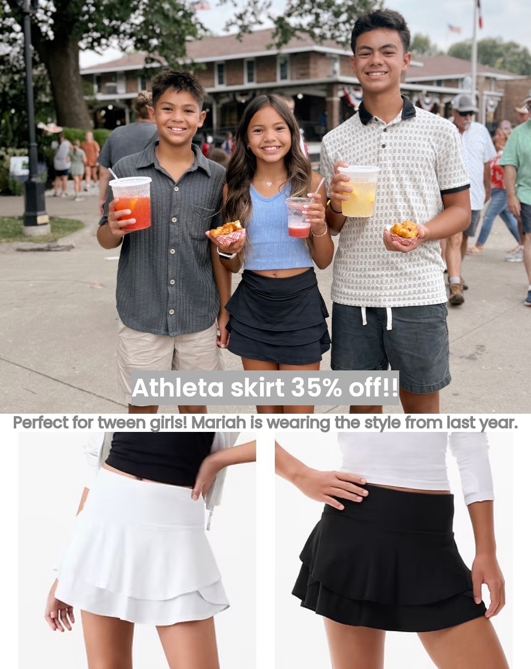 Athleta Girl skort is on sale! Tween fashion - teen fashion - athleisure 

#LTKSpringSale #LTKKids #LTKSaleAlert