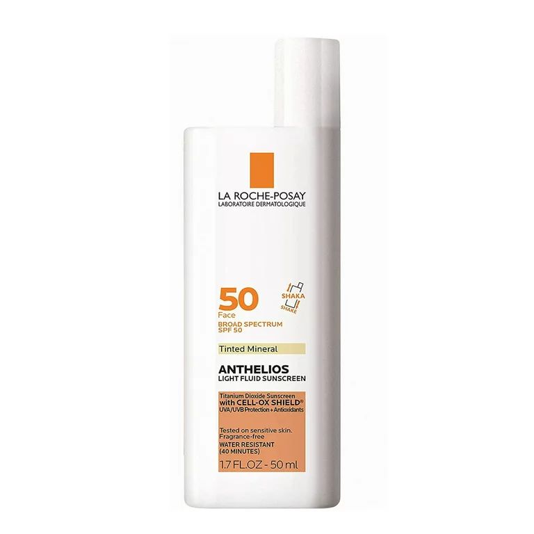 La Roche-Posay Anthelios Mineral Tinted Sunscreen SPF50 for Face 1.7 fl. oz. (50ml) - Walmart.com | Walmart (US)