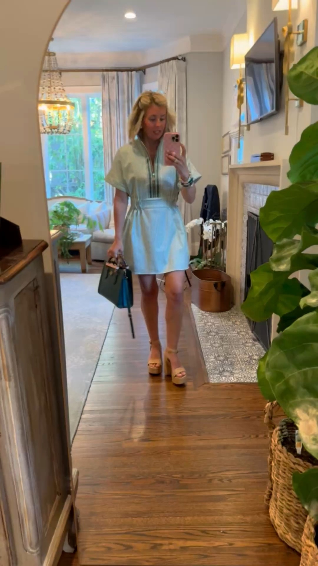 Just obsessed with this dress!! This is definitely a closet keeper. I’m wearing xs and 8 heel tts. 
*Use my code MIXANDMATCH10 at Emily McCarthy
*Use my code mixandmatchmadness at Loopy
*Use my code Catherine20 at A+B

#LTKootd #LTKmomlife #LTKgrwm