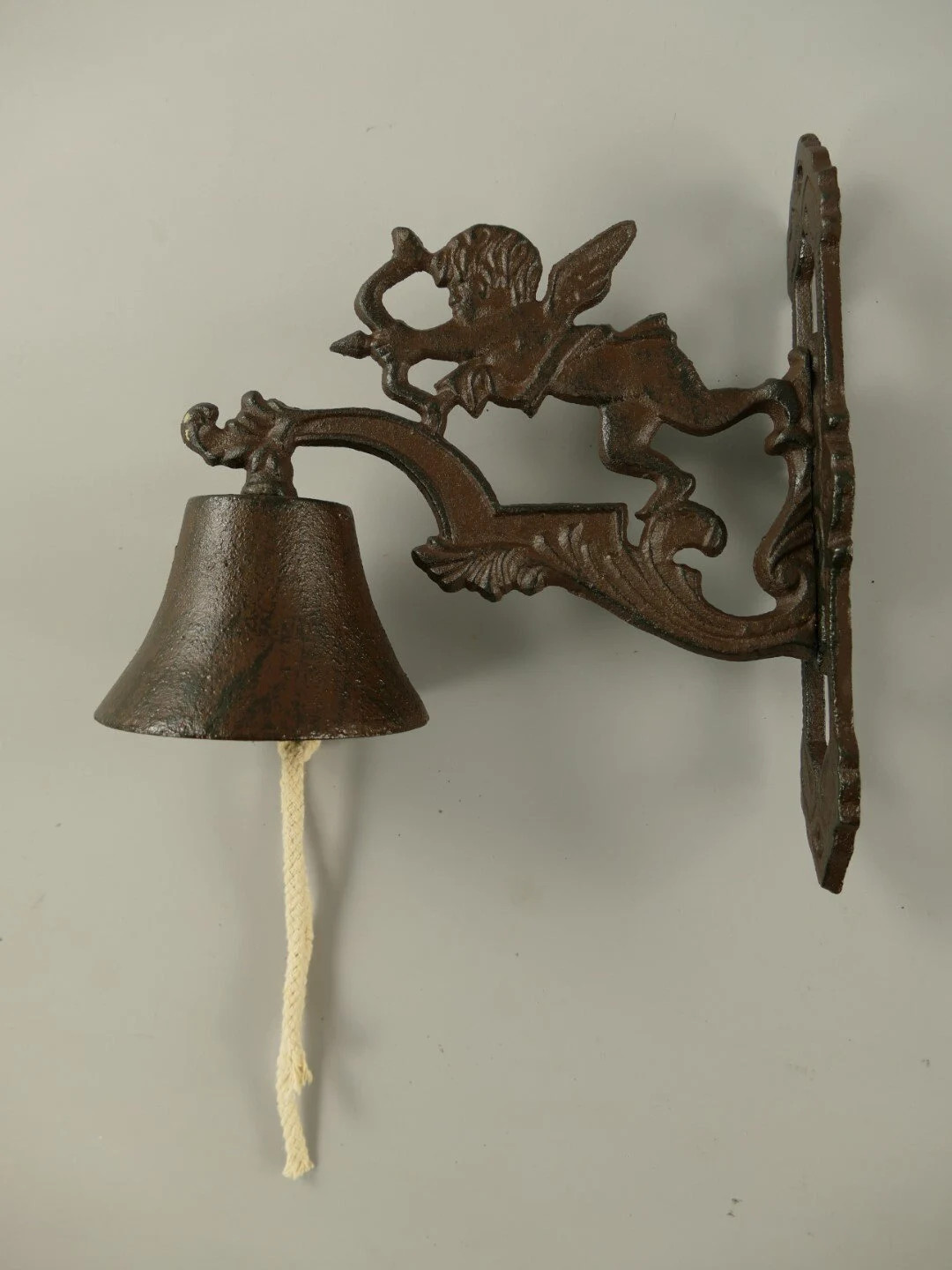 Decorative Door Bell With Angel Welcome Bell Cast Iron Bell Antique Home Decor Wall Ring Bell Ama... | Etsy (US)