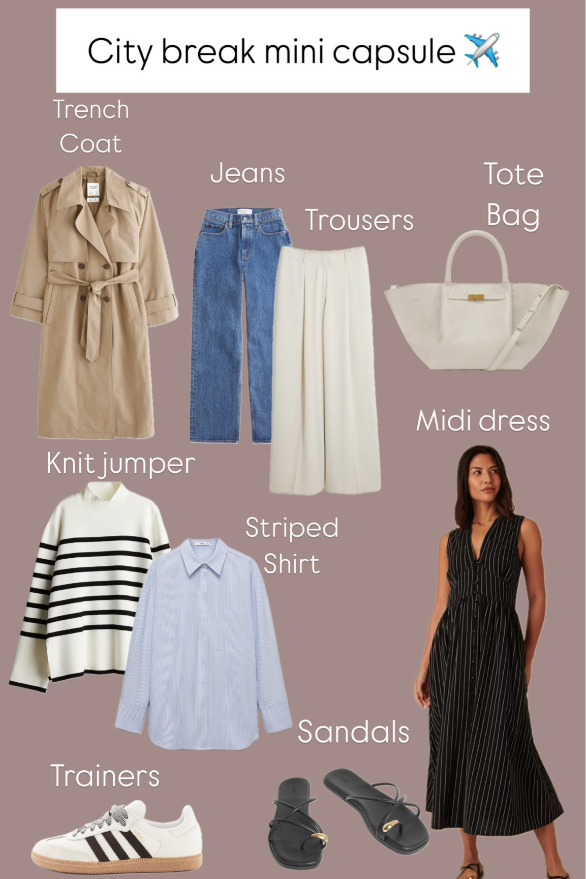 Spring city break mini capsule/essentials ✈️☀️

#LTKuk #LTKspring #LTKtravel