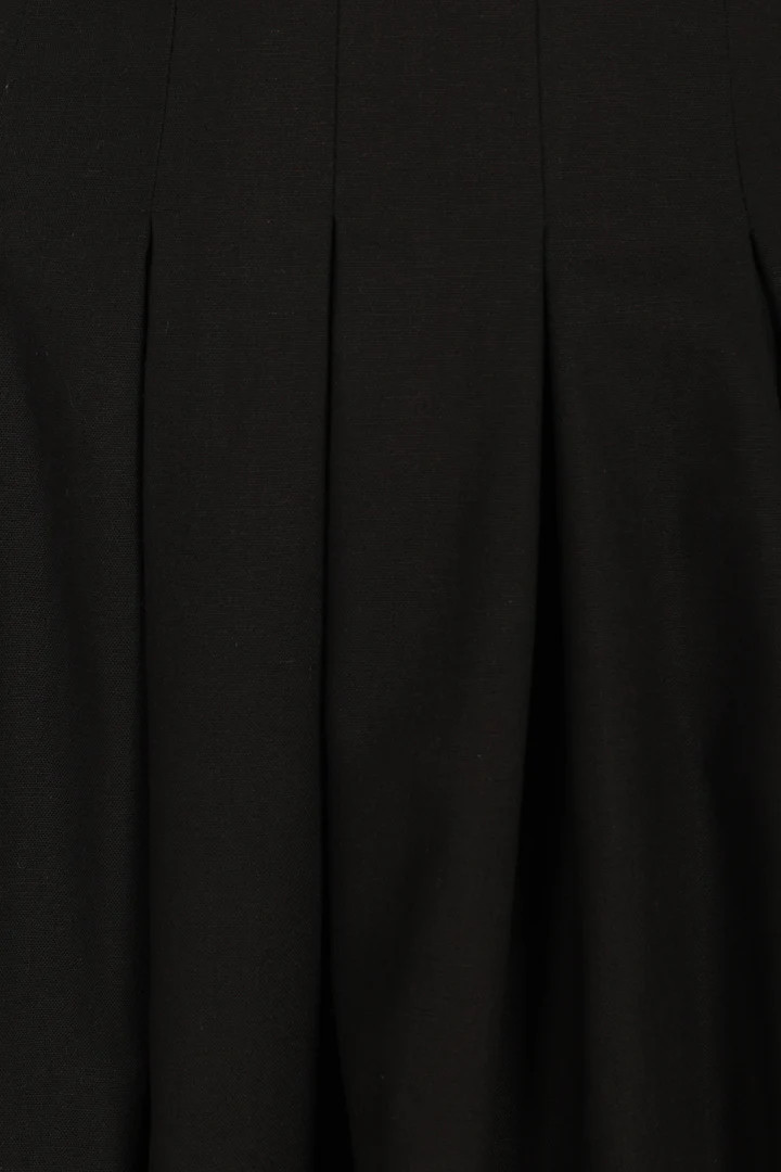 Maria Puff Sleeve Midi Dress - Black | Petal & Pup (US)