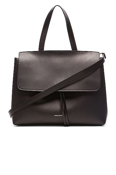 Mansur Gavriel Lady Bag in Black. | FORWARD by elyse walker