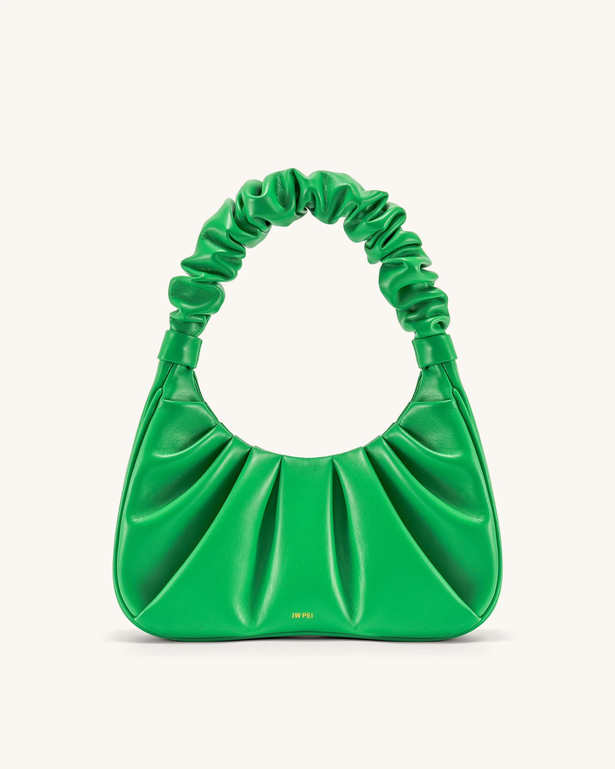 Gabbi Ruched Hobo Handbag - Grass Green | JW PEI US