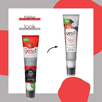 Yes To Tomatoes Detoxifying Charcoal Peel Off Face Mask, 2 Fl.Oz | Amazon (US)