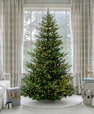 7.5' Soho Spruce Artificial Christmas Tree 2000 Lux LED Lights | King of Christmas