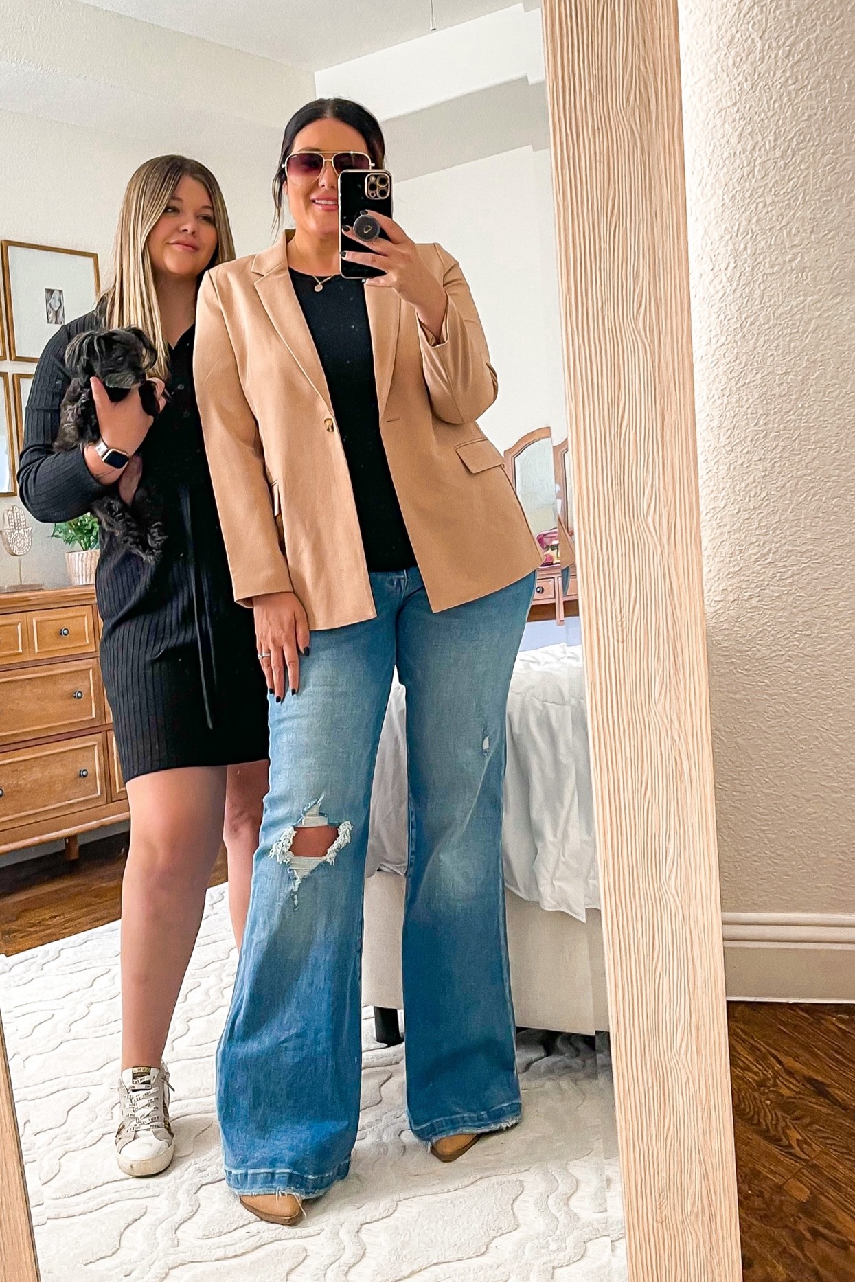 loving this blazer from @amazon wearing a size large
Fall outfit, blazer, flare jeans, denim jeans, fall boots, denim, jeans, brunch outfit, fall outfit, date night

#LTKsalealert #LTKunder100 #LTKSeasonal