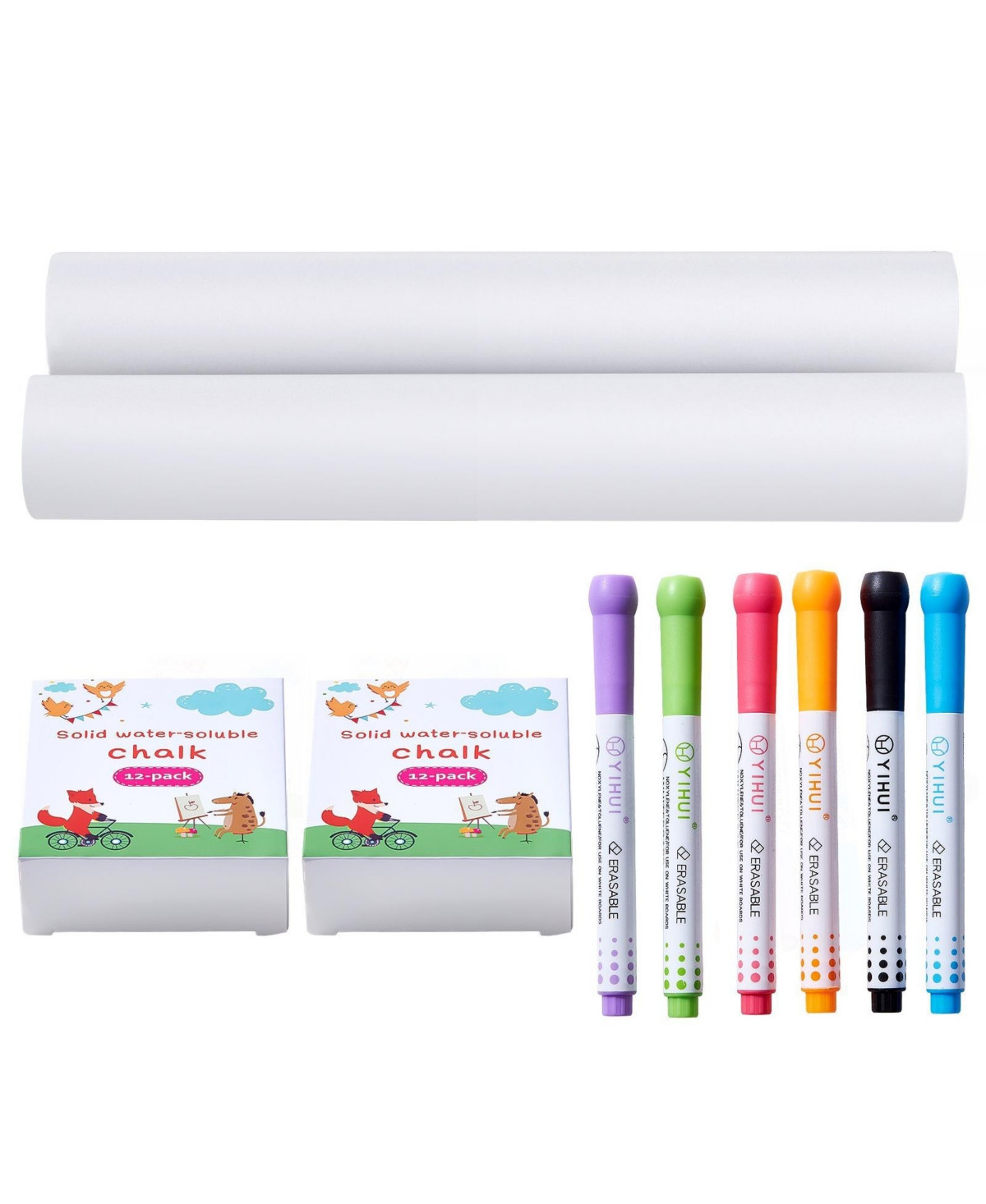 Hongge Kids Art Easel Accessory Set 32 Pcs Painting Supplies - White | Macy's