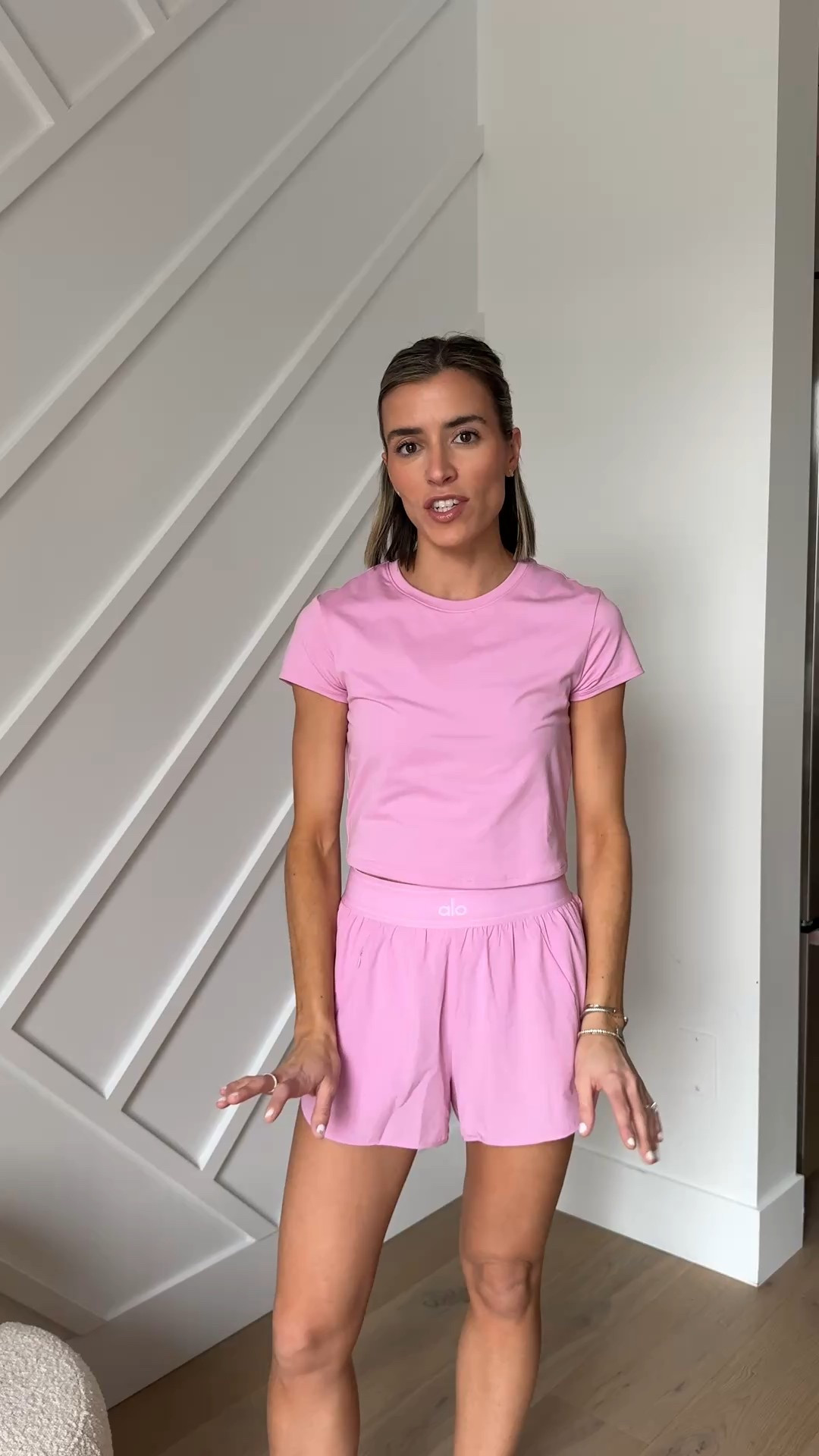 Size small shorts
Size medium tshirt 
Alo new arrivals 

#LTKActive