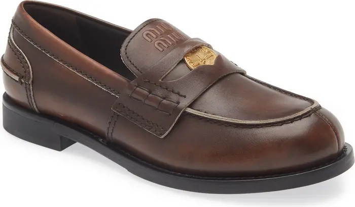 Miu Miu Penny Loafer (Women) | Nordstrom | Nordstrom