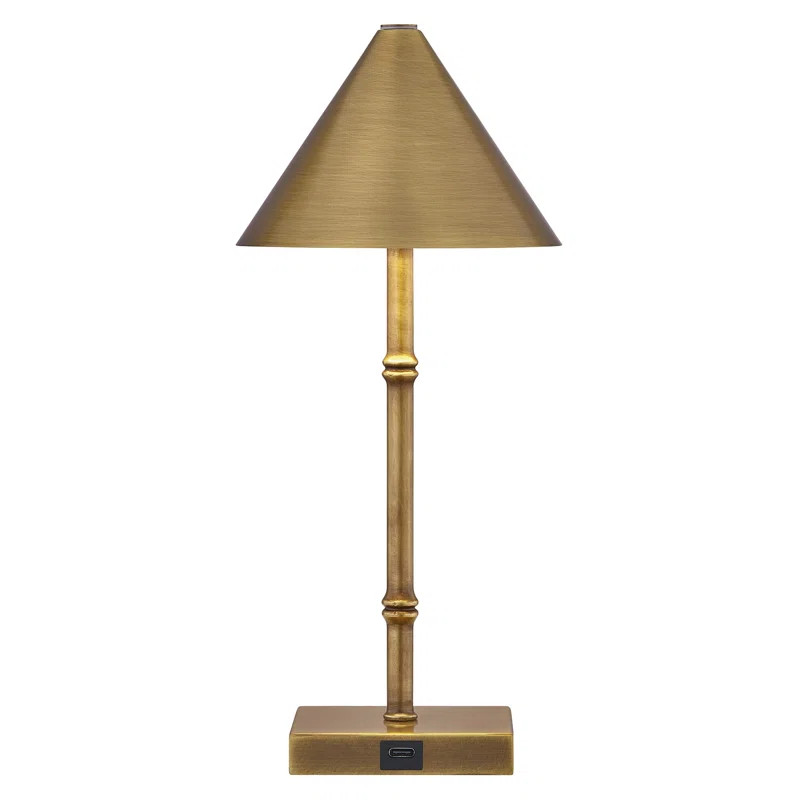 Mae 1-Light Portable Rechargeable LED Table Lamp | Wayfair North America