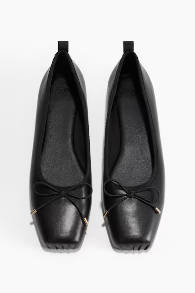H & M - Ballet pumps - Black | H&M (UK, MY, IN, SG, PH, TW, HK)