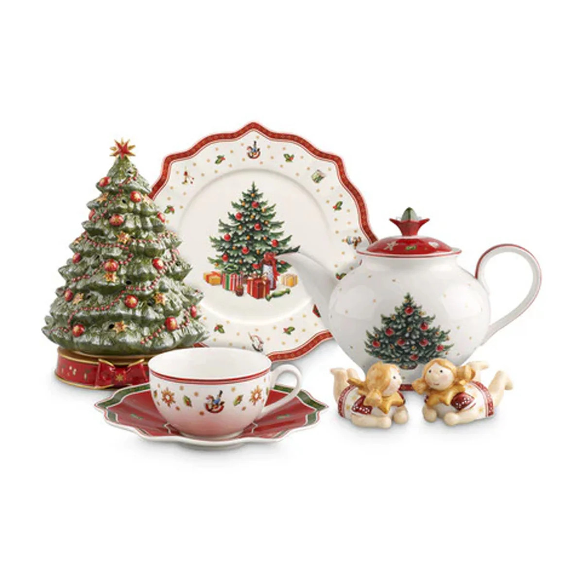 Toys Delight X-mas Tree with Music Box in Multi | Over The Moon