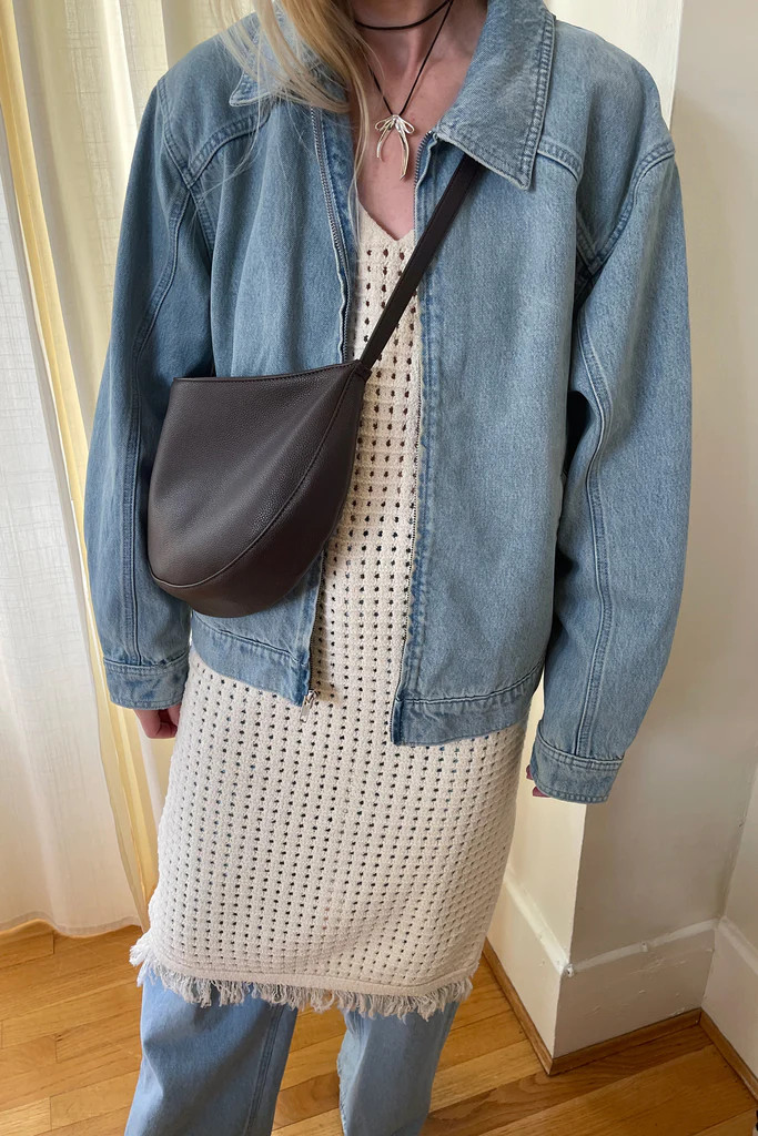 DENIM BOMBER JACKET | OAK + FORT